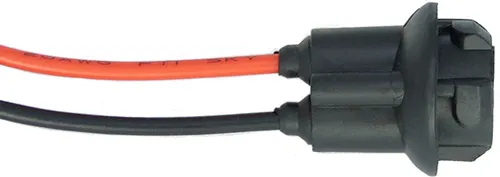 1x T10 W5W Fassung Stecker Lampenfassung Standlicht Parklicht Glas Sockel Glassockel Stecksockel W3W WY5W W2,1X9,5d