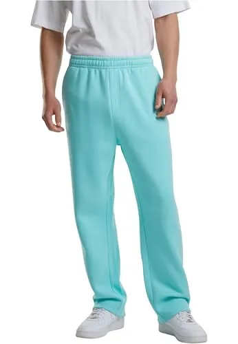 Urban Classics Fluffy Trackpants berylblue, L von Urban Classics