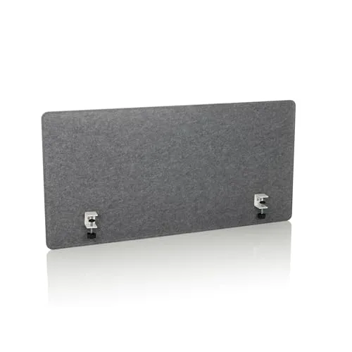 hjh OFFICE Akustik Tischtrennwand 60x120 cm FLEXMIUT - Kinderschreibtische - Moderne und schalldämmende Trennwand mit 3D-Design, ideal für kreative Arbeitsplätze und zur individuellen Gestaltung von Büros.