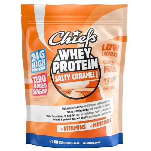 CHIEFS Salted Caramel Protein Pulver