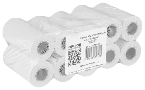 OFFICE PRODUCTS Kassenrollen Thermorollen / 10 Rollen