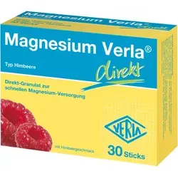 MAGNESIUM VERLA Himbeere Granulat 30 Sticks