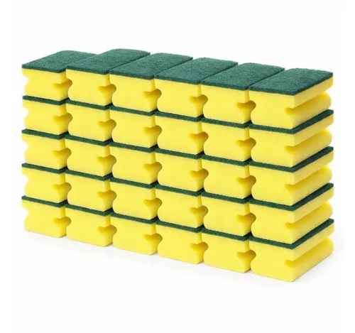 BAYLI Scheuerschwamm 30er Set Küchenschwamm, Topfschwamm, Putzschwamm - Scheuerschwamm