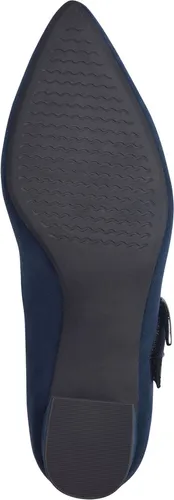 MARCO TOZZI Damen Pumps spitze Riemchenpumps mit Schließe 2-24422-43, Größe:39 EU, Farbe:Blau