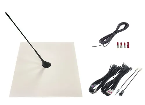 Dietz Antennenset A10 UKW/DAB+ 41cm Antennenträger 3 7,5m Kabel FAKRA/ DIN SMB A
