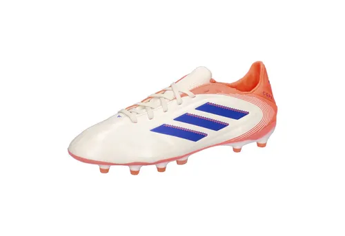 Adidas COPA PURE III PRO FG - weiß - Präziser Fußballschuh für exzellente Ballkontrolle. Das Fusionskin Leder sorgt für einen stilvollen Look, während die Comfortplate Außensohle optimalen Halt auf festen Böden bietet.