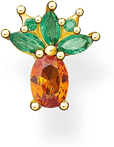 Thomas Sabo Obstmotiv-Ohrstecker in gold von THOMAS SABO