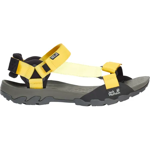 Jack Wolfskin Herren Ridge Sandale Größe 42 in Gelb von Jack Wolfskin