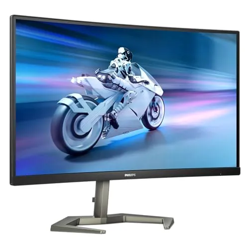 Philips Evnia 27M1C5200W - 27 Zoll FHD Curved Gaming Monitor mit 240 Hz und 1 ms Reaktionszeit, optimiert für intensives Gaming und individuelle Einstellungen