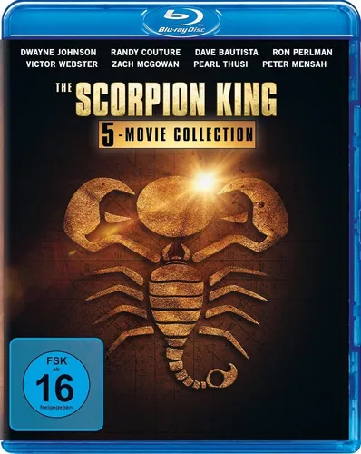 The Scorpion King - 5 Movie Collection [Blu-ray] - Filme: Spannende Action-Saga mit 5 Filmen in einer Sammlung, ideal für Abenteuer-Fans und Filmabende.