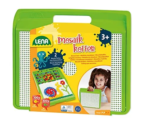 Lena Mosaikkoffer (SM35615) – Kreatives Bastelset - Bastelset für kreative Köpfe! Der Lena Mosaikkoffer (SM35615) enthält alles, um kunstvolle Mosaike zu gestalten. Ideal für Kinder und Erwachsene, um die Feinmotorik und Kreativität zu fördern.