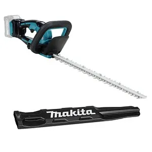 Makita Heckenschere UH020GZ XGT - Akku 40V, 50cm Schnittlänge - Heckenschere für kraftvollen Rückschnitt von Hecken und Ästen bis Ø 20mm. Spritzwassergeschützt, vibrationsarm und mit bürstenlosem Motor für lange Lebensdauer. Lieferung ohne Akku.