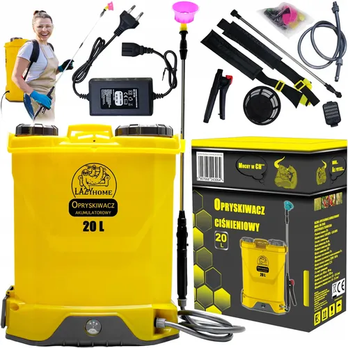 BATTERIEBETRIEBENES GARTEN-RÜCKSPRÜHGERÄT 20L | DÜSEN, LANZE