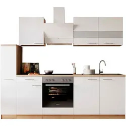 RESPEKTA Küche Merle 240 cm in weiß von Respekta