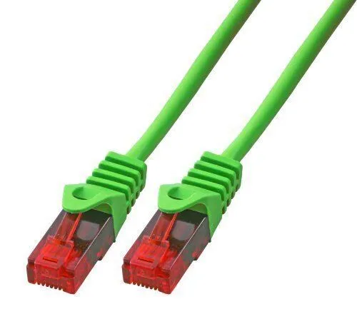 BIGtec 15m Gigabit Ethernet LAN Kabel Netzwerkkabel grün in grün von BIGtec
