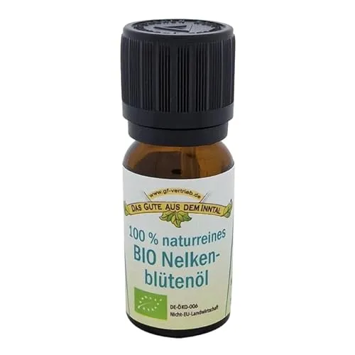 BIO Nelkenblütenöl extra 10 ml - 100% naturreines ätherisches Öl