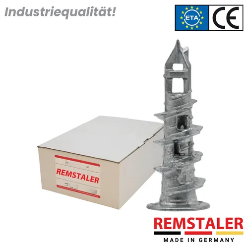 100x GIPSKARTONDÜBEL14x39mm | Trockenbaudübel | Rigipsdübel | -SELBSTBOHREND-