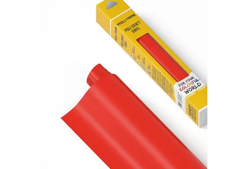 POLI-TAPE POLI-CUT Plotterfolie POLI-CRAFT VINYL REMOVABLE MATT, 30,5 cm x 183 cm, wiederablösbare selbstklebende Plotterfolie, matt