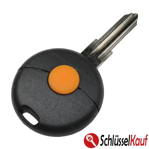 Autoschlüssel 1 Taste Gehäuse Rohling Fernbedienung passend für Smart Fortwo 450