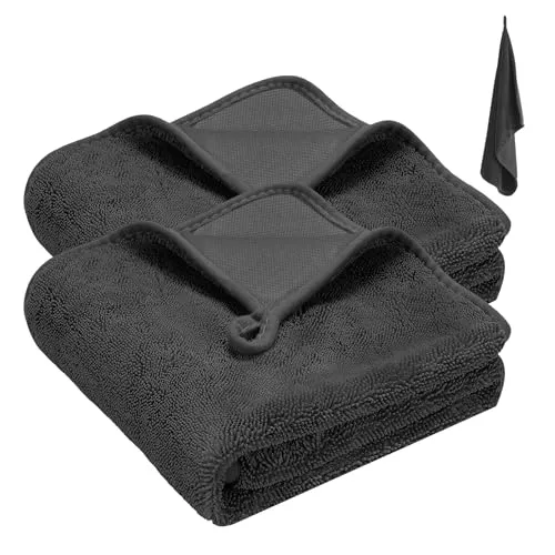 Kulamo Ultra-Wipes Trockentuch Dusche – Super Saugfähiges Mikrofasertuch 60x40 cm