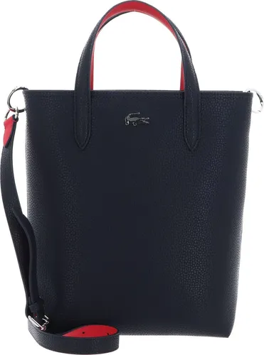 LACOSTE Anna Z Vertical Shopping Bag - Dunkelblau - Stylische Handtasche im Urban-Sport-Look mit geräumigem Hauptfach und verstellbarem Schulterriemen. Perfekt für den Alltag und vielseitige Tragemöglichkeiten.
