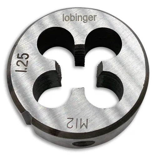 Lobinger® M12x1,25 Gewinde Schneideisen HSS metrisch Gewindeschneideisen Außen