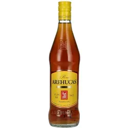 Arehucas Carta Oro Rum - Kanarischer Rum mit über 100-jähriger Tradition, süß-würzig im Geschmack und ideal für Cocktails oder pur. Jetzt bei mySpirits entdecken!