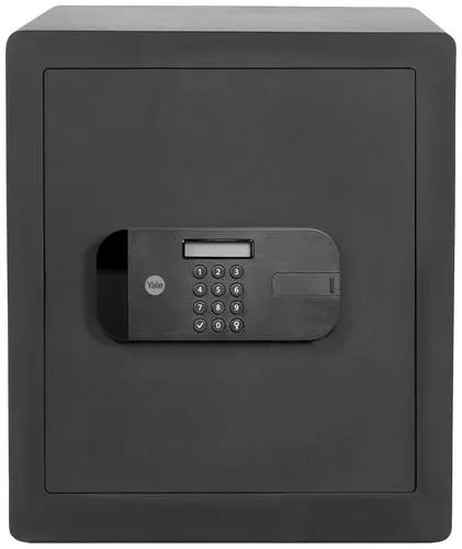 Yale Motorisierter Tresor YSEB/400/EG1 - Hohe Sicherheit für Ihre Wertsachen - Safes - Lasergeschnittene Stahltür mit Anti-Sägebolzen und automatischer Sperrfunktion nach drei falschen Eingaben für maximalen Schutz.