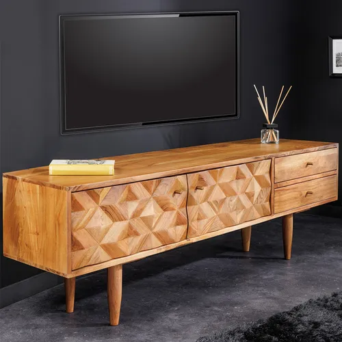 Produktbild Riess Ambiente Massivholz TV Lowboard Alpine 145cm