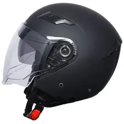 PROANTI Motorradhelm PROANTI Motorradhelm Jethelm Motorrad Helm schwarz L
