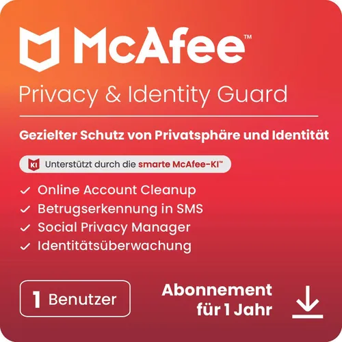 McAfee Privacy & Identity Guard | Download & Produktschlüssel
