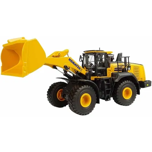 UNIVERSAL HOBBIES Komatsu WA475-10 Lader 1/50 - Baufahrzeug im Maßstab 1/50 aus Metall und Kunststoff, detailgetreu und ideal für Sammler und Modellbau-Enthusiasten ab 14 Jahren.