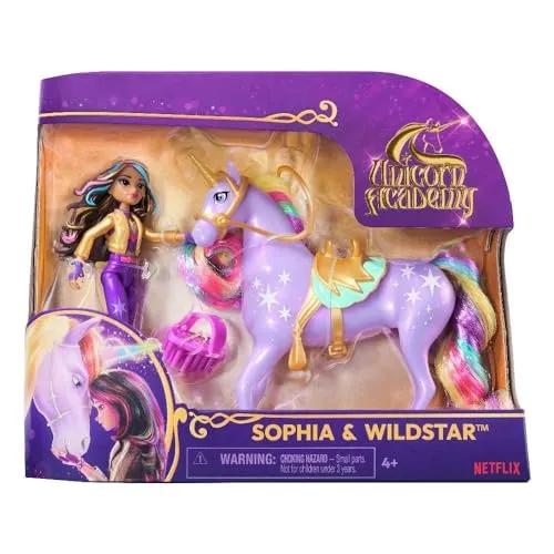 Amigo UCA Small Doll & Unicorn sort. Sonstige