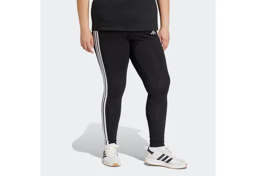 adidas Sportswear Leggings W 3S SJ LEG INC - Schwarz 2X - Trainingsbekleidung für Damen, aus 90% Baumwolle und 10% Elasthan, ideal für sportliche Aktivitäten wie Laufen, mit bequemer Passform und stylischem Design.