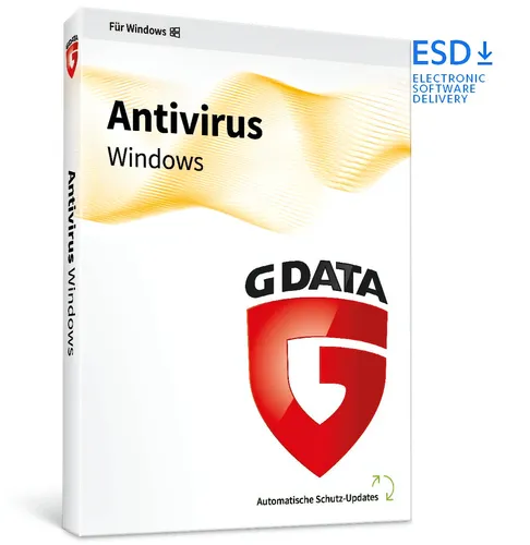 G Data Antivirus|1 PC/WIN|1 Jahr stets akuell|Download|Key schnell per eMail|ESD