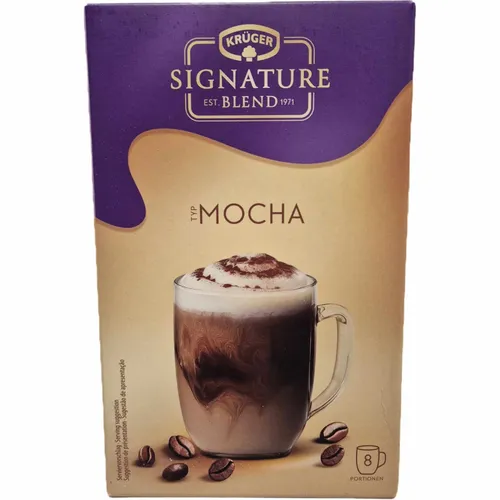 Krüger Signature Blend Mocha 144g Packung 8 Portionen von Krüger Signature Blend