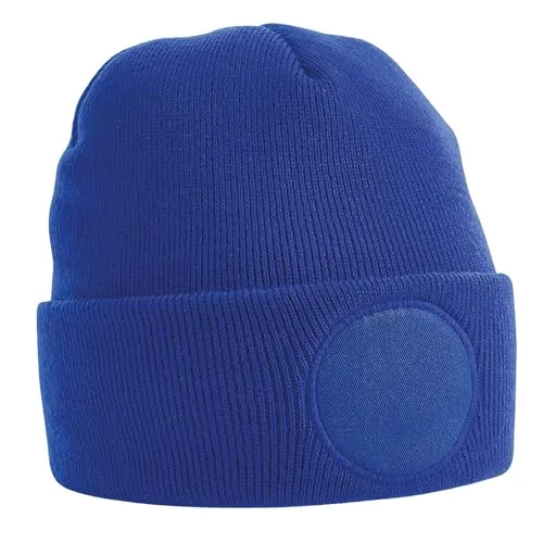 Beechfield Circular Patch Beanie, Unisex, für Erwachsene