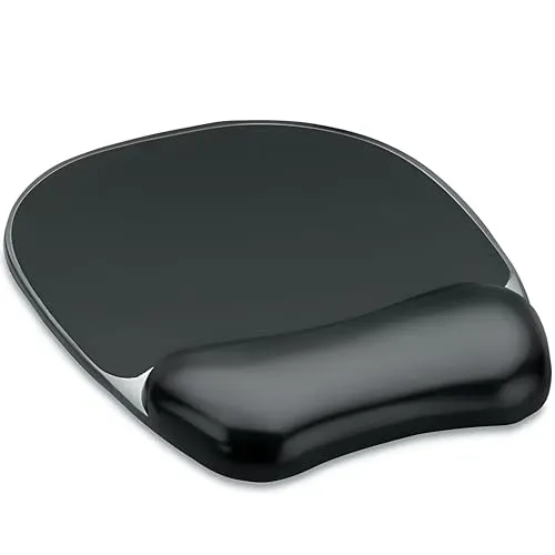 Retoo Mauspad mit Gelkissen, Memory Foam Mousepad Ergonomisches Wasserdicht Komfort Mausmatte mit Handgelenkpolster Handauflage für Alle Maus Offfice Heim Computer Laptop