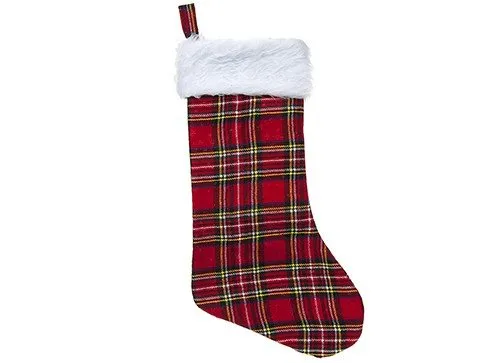 Toyland Weihnachtsstrumpf mit Fellbesatz, 45,7 cm von Toyland