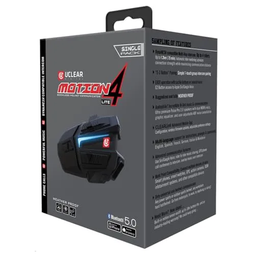 UCLEAR Motion 4 LITE Bluetooth-Gegensprechanlage