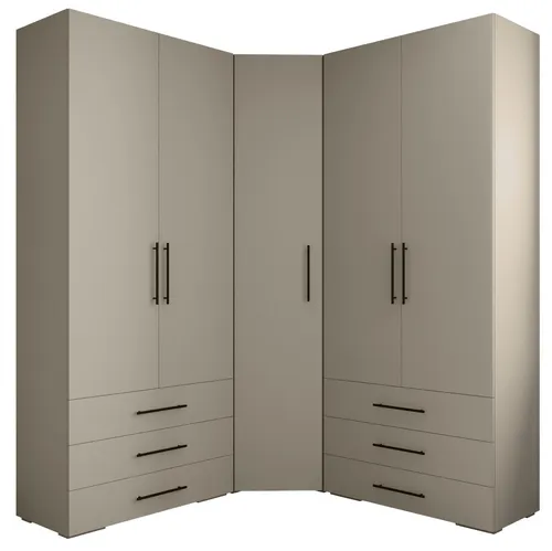 Kleiderschränke Schwarz von ABIKS MÖBEL