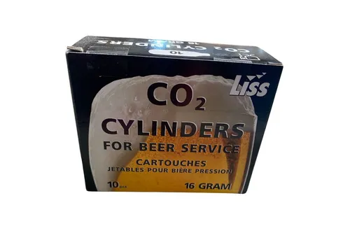 Co2 Kapseln, Kohlensäurekapseln Co2, 16g, 10er Pack