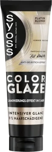 Syoss Color Glaze Glossing Platin Blond (130 ml), Haarglossing