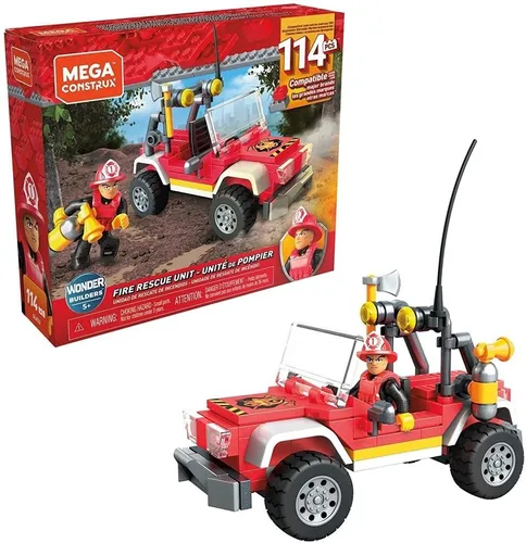 Mega Construx Feuerwache Set, 114 Teile, GLK53