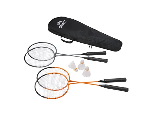 CRIVIT Badminton-Set für 4 Spieler