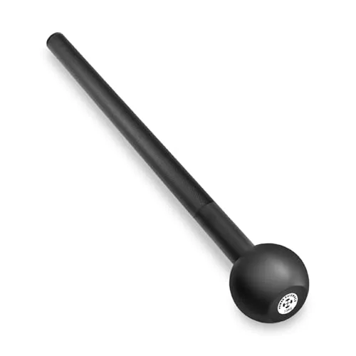 POWER GUIDANCE Steel Mace, Perfectly Develops Stabiliser Muscles, Joints and Core Strength