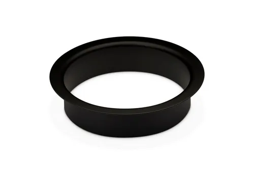 SO-TECH® Möbelbeschlag Durchwurfring Edelstahl schwarz, Ø 180 mm - Praktischer Durchwurfring für Waschtische und Arbeitsplatten, spart Platz und hält den Raum ordentlich. Ideal für eine saubere Abfallentsorgung.