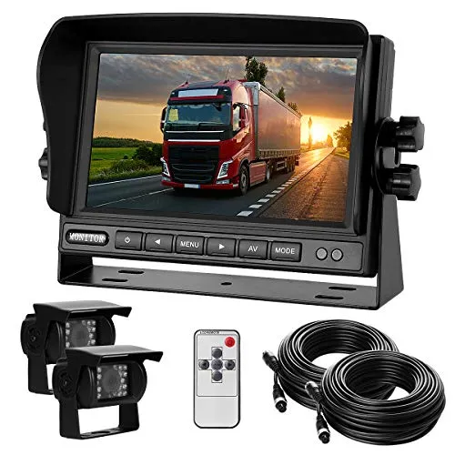 Dual-Rückfahrkamera-Set mit 7