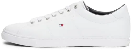 Tommy Hilfiger ESSENTIAL LEATHER SNEAKER - Herren-Sneaker aus hochwertigem Leder mit stilvollem Design und optimaler Passform, ideal für jeden Anlass und maximalen Tragekomfort.