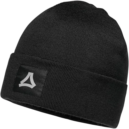 Schöffel Style Lodos Mütze - ONE SIZE, Schwarz - Stylische und wärmende Mütze mit sportlichem Design, ideal für Freizeit und Outdoor-Aktivitäten. Weich und angenehm zu tragen.